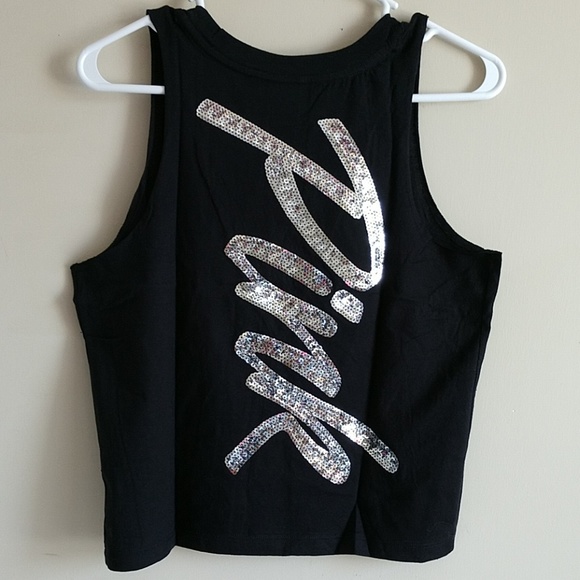 Size S 🌺 PINK VS MUSCLE BLING TANK TOPS - Picture 5 of 6